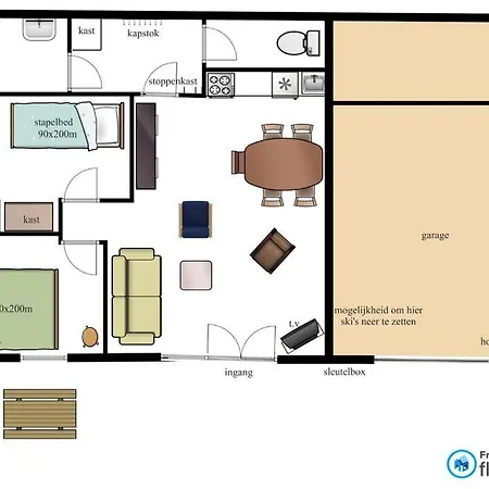 Apartment Les Fledd's *